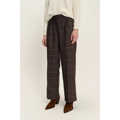 Pantalon met een knoopsluiting dames Greenpoint