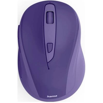 Hama WM-400 - Optische draadloze muis - 6 knoppen - 2.4 GHz RF - Stil - Blauw
