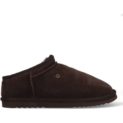 Warmbat Conner Suede Heren Sloffen - Bruin