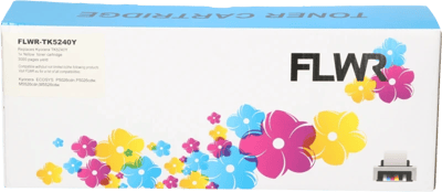 FLWR - Toners / Kyocera Mita TK-5240 / geel / Geschikt voor Kyocera Mita