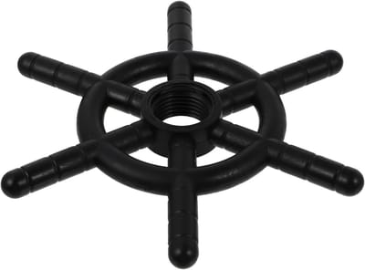 Bekerwaskop Accessoires - Glazenwasser Deel - Snel Bekers Reinigen - Efficiënte Spoeling - 3 Stuks - Zwart