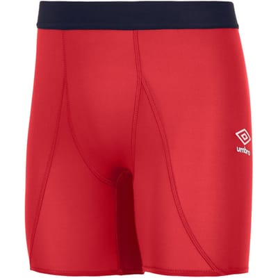 Umbro Heren Core Power Logo Base Layer Shorts (Vermiljoen)