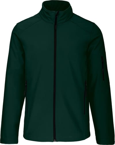 Kariban Softshell jas K401 - Bottle Green - S