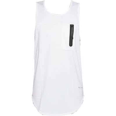 Puma x Stampd Tank Top Heren Hardloop Sport Casual Vest Wit 572602 02