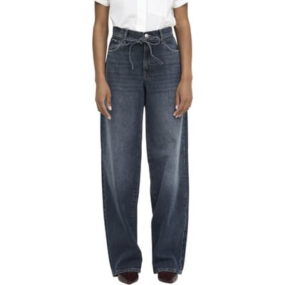 Only blauwe dames jeans   Regular waist   Straight fit   5-Pocket zakken   Knoop- en ritssluiting   Duurzaam   Regular waist Blauw 28/32