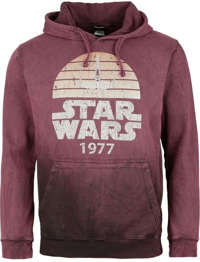 Star Wars X-Wing Heren Trui met capuchon - rood - S