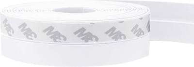 Tochtstrip voor Deuren - 5 Meter - 25mm - Hoogwaardig Silicone - Zelfklevend - Wit