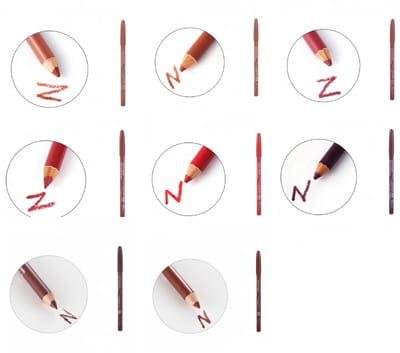 Wynie - Lippotlood - Set met 8 stuks - Nude - Laterite - Pink Purple - Pink - Scarlet Red - Purple - Coffee Brown - Maroon - Bruin - Roze - Paars - Rood