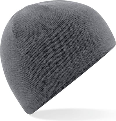Beechfield Waterafstotende muts B501 - Graphite Grey - One size
