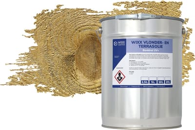 Wixx Vlonder en Terrasolie UV+ - 1L - Blank | Naturel