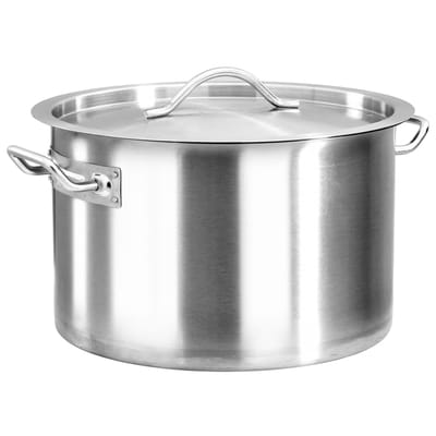 vidaXL - Kookpan - 32 - L - 40x26 - cm - roestvrij - staal
