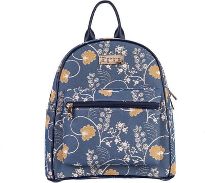 Signare - Daypack rugtas - Gobelin - Austen Blue - Jane Austen