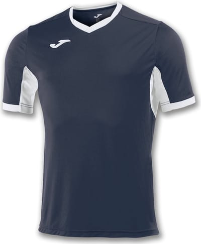 Joma Champion IV Shirt Korte Mouw Heren - Wit / Marine | Maat: S