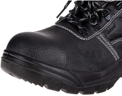 GEKO Gevoerde veiligheidsschoenen - S3 klasse - Antislip - Zwart - Maat 40