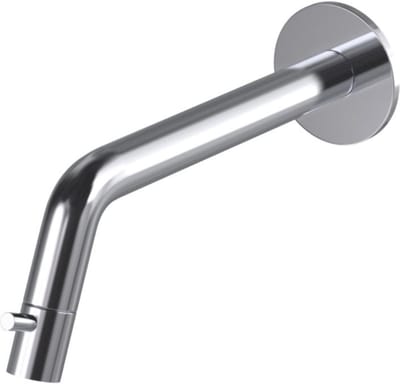 Hotbath Cobber Fonteinkraan Wandmodel - Inbouw - Inkortbaar - Uitvoering CR - Chroom - Messing - 60 mm - Waterbesparend