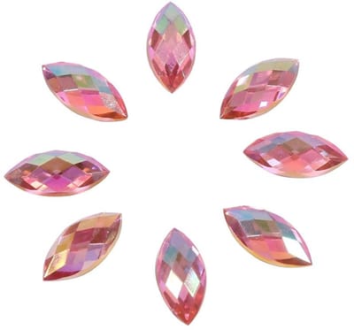 Dailygoody - Paardenoogvorm Steentjes - Kristal Acryl Flatback