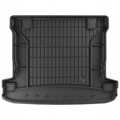 Frogum - DryZone - Kofferbakmat - Geschikt voor MITSUBISHI Pajero IV Off-road (2006-2021) - 5-Deurs - Zonder variabele laadvloer - TPE Rubber - Zwart
