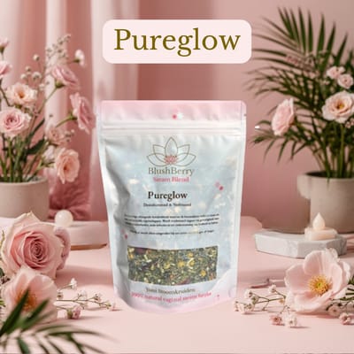 BlushBerry Steam - Pureglow Yoni Stoomkruiden - sterk reinigend & desinfecterend - Vaginale stoomkruiden (House of Didija )