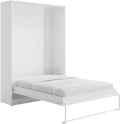 Vente-unique Bedkast hout wit 160 x 200 cm