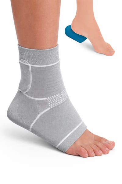 Uriel - Achillespeesbrace – Compressie Bandage voor Achillespees & Enkel – Ondersteuning bij Overbelasting en Sport – Links & Rechts - Maat XL