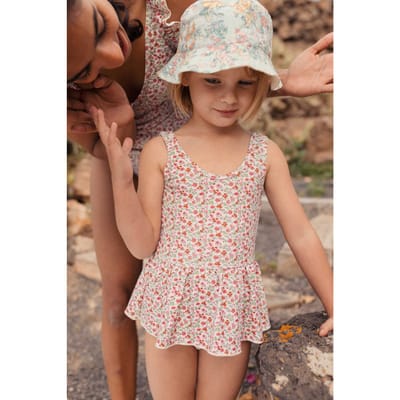Louise Misha Bathing Suit Kalinda White Meadow Size: 6M | Swimwear Outlet | Unisex | Wit