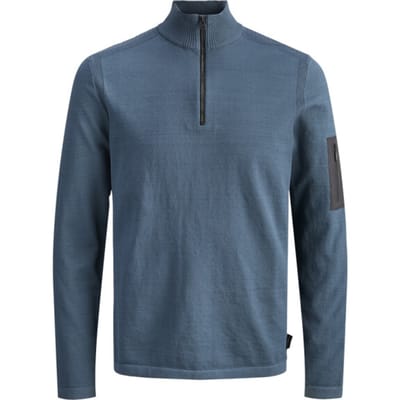 Jack & Jones Omace Knit Half Zip Sweater Heren - Maat M