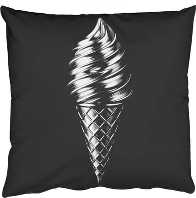 Sierkussens - Kussentjes Woonkamer - 50x50 cm - Softijs - Realistisch - Futuristisch