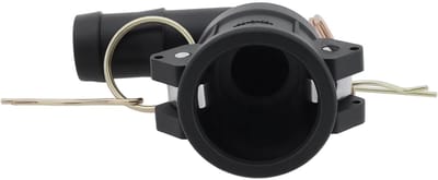 Allecto - Slangfitting - 90 Graden Elbow Type C - Veilige Aansluiting - 1 Inch - Cam en Groove Slangfitting - Voor Waterleidingen - Geschikt voor T...