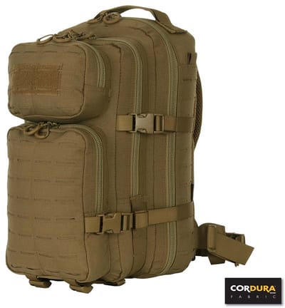 101inc Lasercut 1-day assault rugzak Cordura coyote