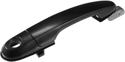 Dailygoods- Deurgreep Zwart - Duurzaam Plastic - Slijtvast - Krasbestendig - Eenvoudig te Installeren - Afmetingen 27x4.5x6.5cm - Autodeurgreep