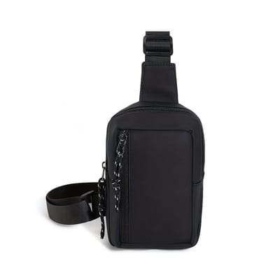 Urban Crossbody Tas - Zwart | Polyester | 18,5 x 12 x 6 cm | Unisex Schoudertas | Fashion Favorite
