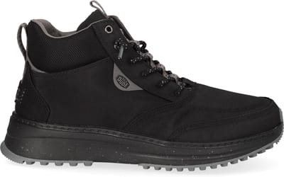 HEYDUDE - Tahoe Nylon Heren Boots Black/Granite - Maat 46