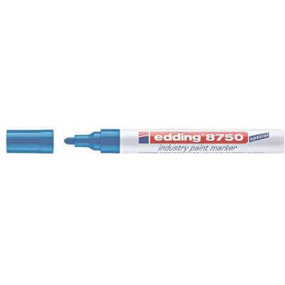 edding 8750 industry paint marker, blauw, 1 stuk