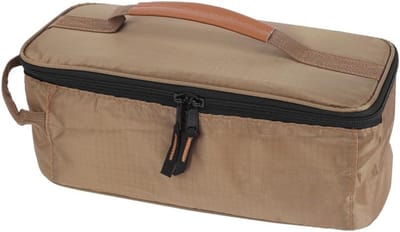 VHV - Camping organizer - Keukengerei tas - Bestek opbergtas - Waterdicht - Draagbaar - Met ophanglus - Voor kamperen, picknick en BBQ - 31*13*12cn - Kaki