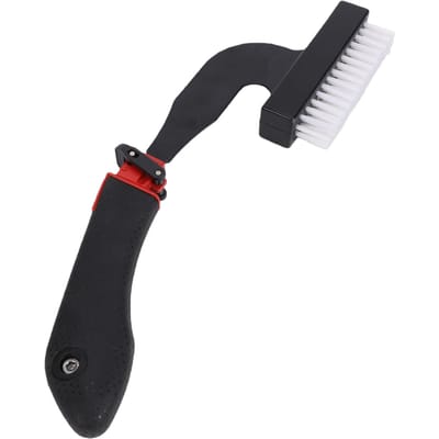 Scie réciproque à batterie Nylon Brosse Scie sabre Outil de nettoyage abrasif Polyvalent pour la maison Poignée Rouge Noir white