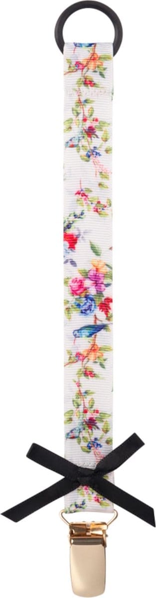 Bjällra Of Sweden Fopspeenketting Meisjes 19 Cm Wit/zwart