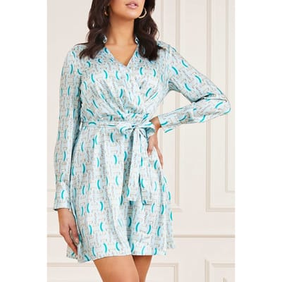 GUESS Marciano By  Golden Monogram Chem Golden Monogram Gree Taglia: L | Abiti Mini Outlet | Donna | Giallo