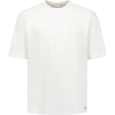 No Excess T-shirt Crewneck Ottoman White Größe: XL | Basic T-Shirts Outlet | Herren | Weiß