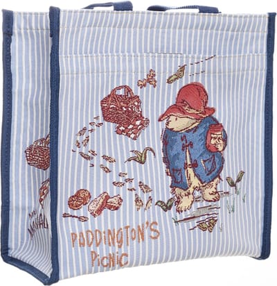 Cityshopper - Schoudertas - Paddington Bear - Beertje Paddington - Lichtblauw gestreept - Classic Marmalade