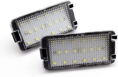 XEOD LED Kentekenverlichting - Kenteken verlichting - LED Kenteken verlichting Geschikt voor Seat Leon - Ibiza - Canbus - 2 stuks 6000K