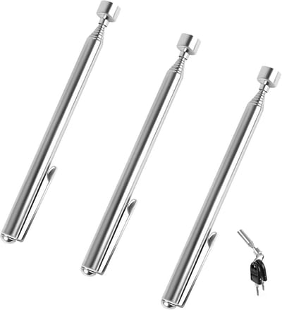 Telescopisch pick-up gereedschap met magneet - Uitschuifbare handheld tool tot 64 cm voor ouderen en zwangere vrouwen