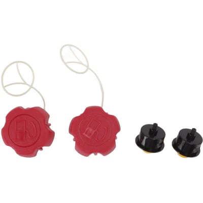 2 Jeu Bouchon de Carburant Tondeuse à Gazon Kit de Pièces de Rechange pour Poire d'Amorçage pour Fuxtec FX RM 1630 1855 1860 2055