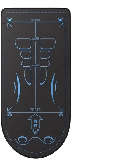Oefening Apparatuur Mat voor Ab Roller Wiel, Antislip Buikkniemat, Extra Lange Geluidsisolatie Kniemat, Herbruikbare Gym Mat Yoga Mat Voor Thuis Yoga, Pilates, Stretching, Vloer