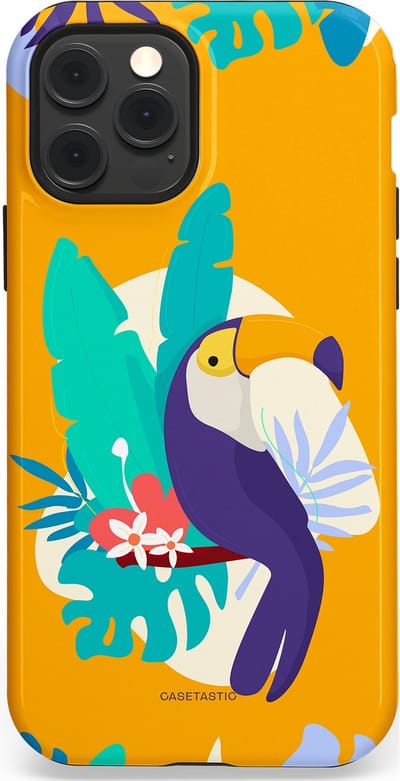 Casetastic Hoesje Geschikt voor Apple iPhone 12/12 Pro Magsafe - Stijlvolle Beschermende Duo-layer Case - Toeceaan