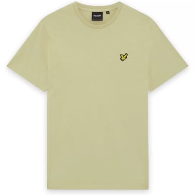 Lyle & Scott - Shirt Lichtgroen Lyle&scott Plain T-shirt T-shirts Lichtgroen Ts400vog