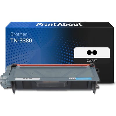 PrintAbout huismerk Toner TN-3380 Zwart Multipack Hoge capaciteit Geschikt voor Brother