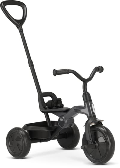 Deryan Drifter Driewieler met Duwstang - 4 in 1 Peuterfiets - Zwart
