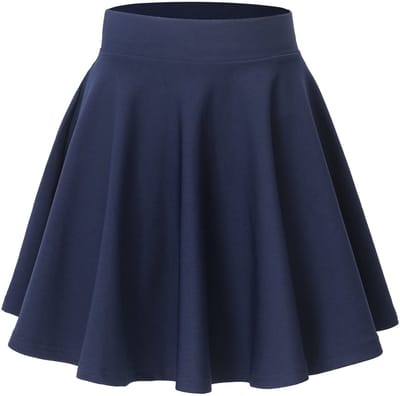 Dailygoods- Rok A-lijn model - Rekbare taille - Ademend - Casual - Sportief - Zachte stof - Skaterrok