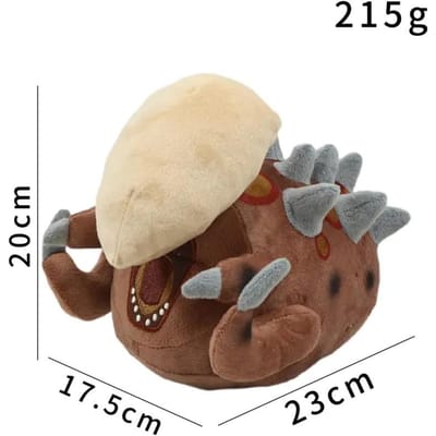 Peluche Deep Rock Galactic Anime Peluche de nuisible Deep Rock Galactic Animal d'horreur Peste d'Anteverse 2 Poupée en peluche Collection de jouets beige