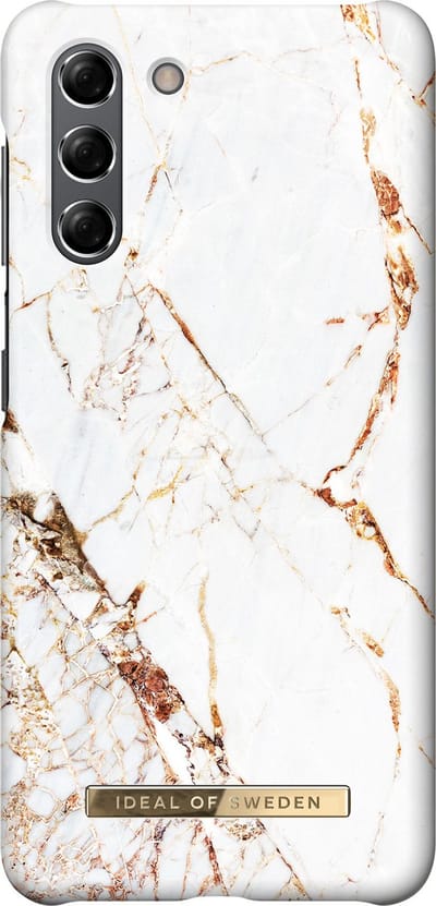 iDeal of Sweden Fashion Backcover voor de Samsung Galaxy S21 - Carrara Gold